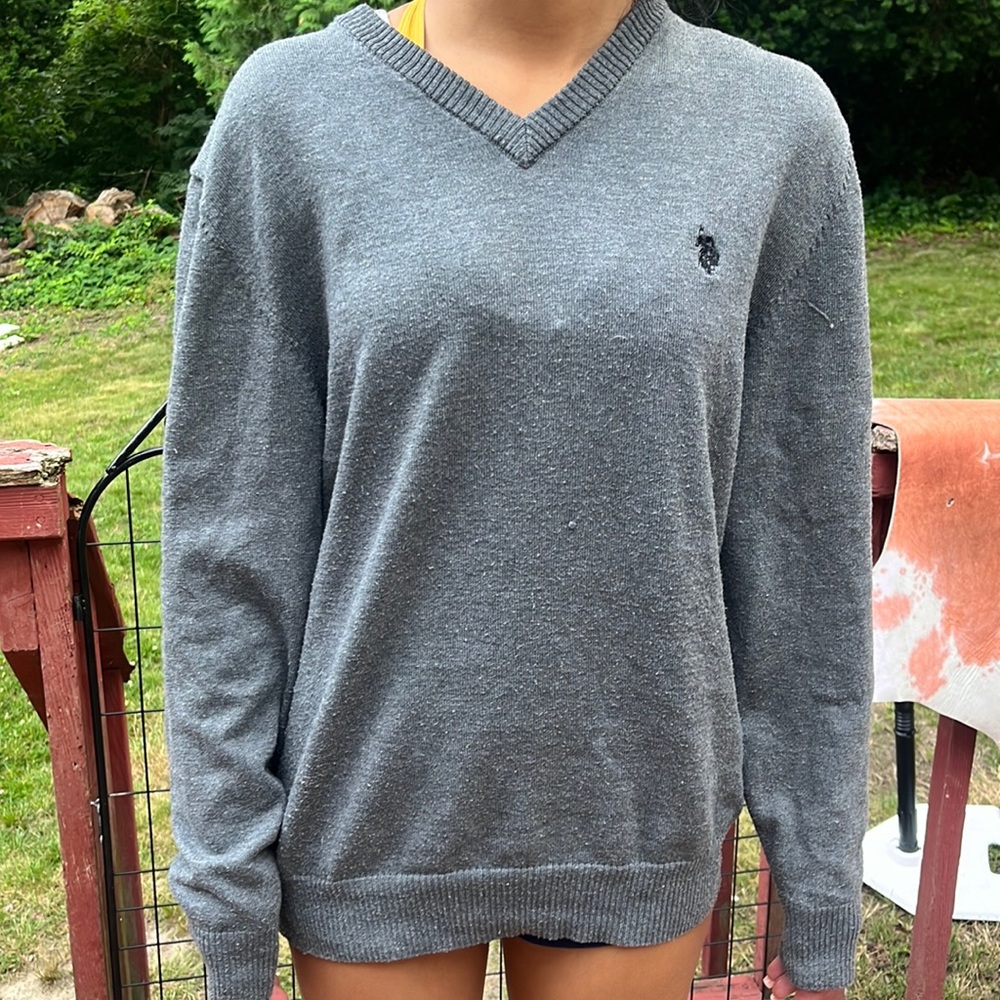 Polo sweater size small